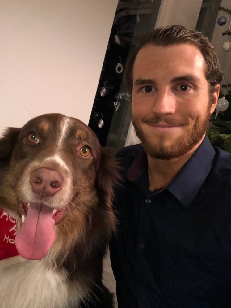 My research assistant and me